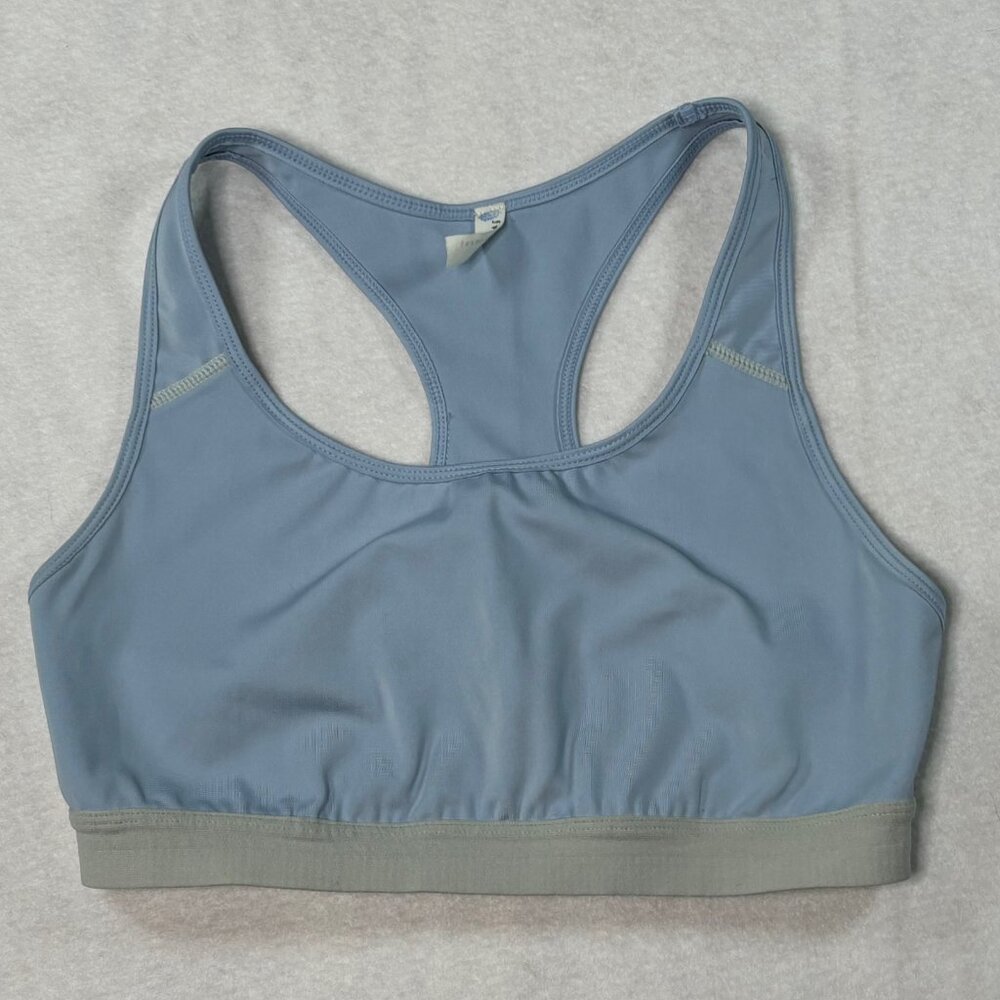 Free People Movement Go To Bra Medium Baby Blue Gym Yoga Active Athleisure